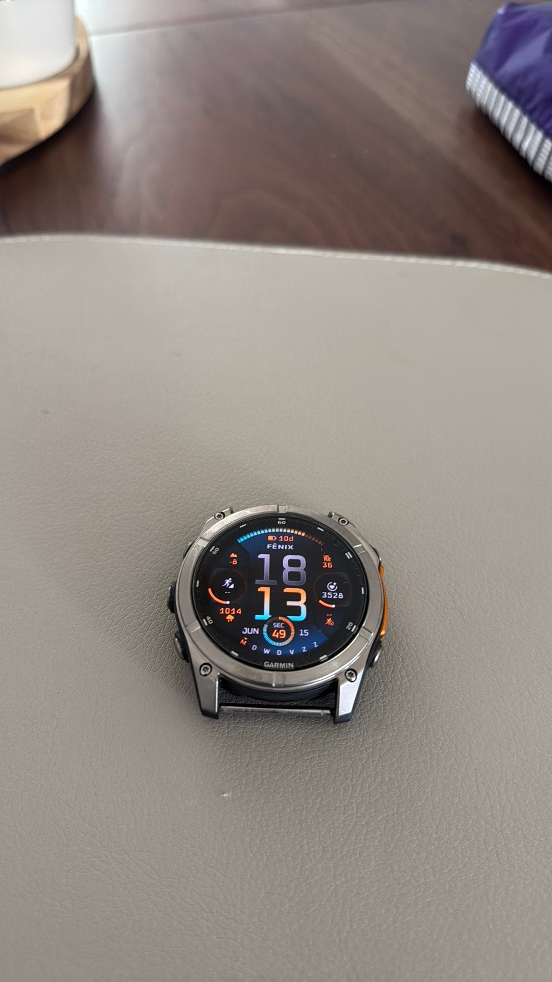 bijna NIEUWE Garmin Fenix 8 51mm Sapphire-versie, Ophalen, Afstand, Zwart, Zo goed als nieuw