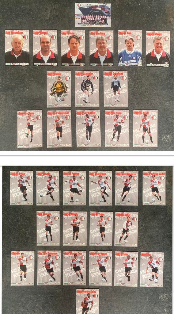 Feyenoord Rotterdam SpelersKaarten 1999-2000, Verzamelen, Ophalen of Verzenden