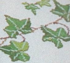 Borduurpatroon  Klimop rand   nr 7934 do, Verzenden, Nieuw, Handborduren, Patroon