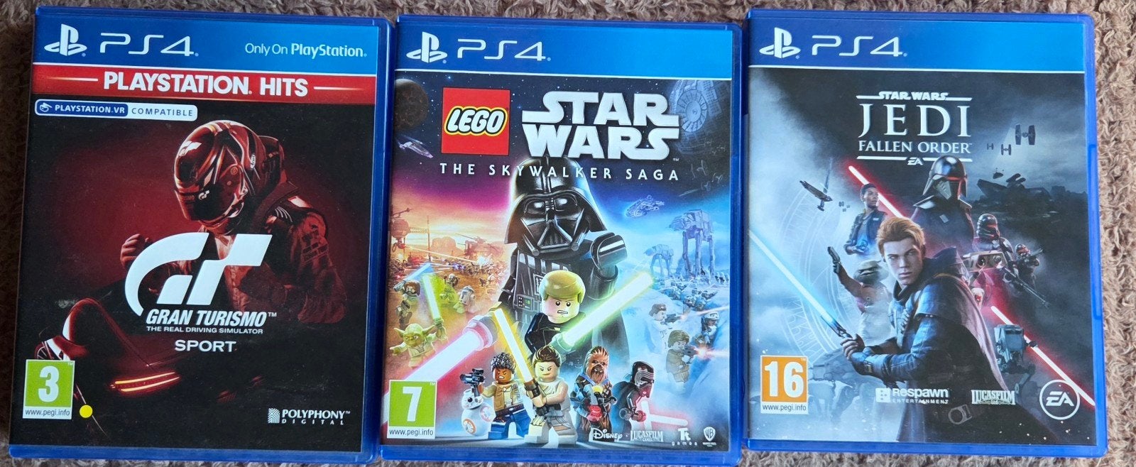 PS4: Gran Turismo Sport, LEGO Star Wars, Jedi Fallen O, Spelcomputers en Games, Games | Sony PlayStation 4, Ophalen, Overige genres