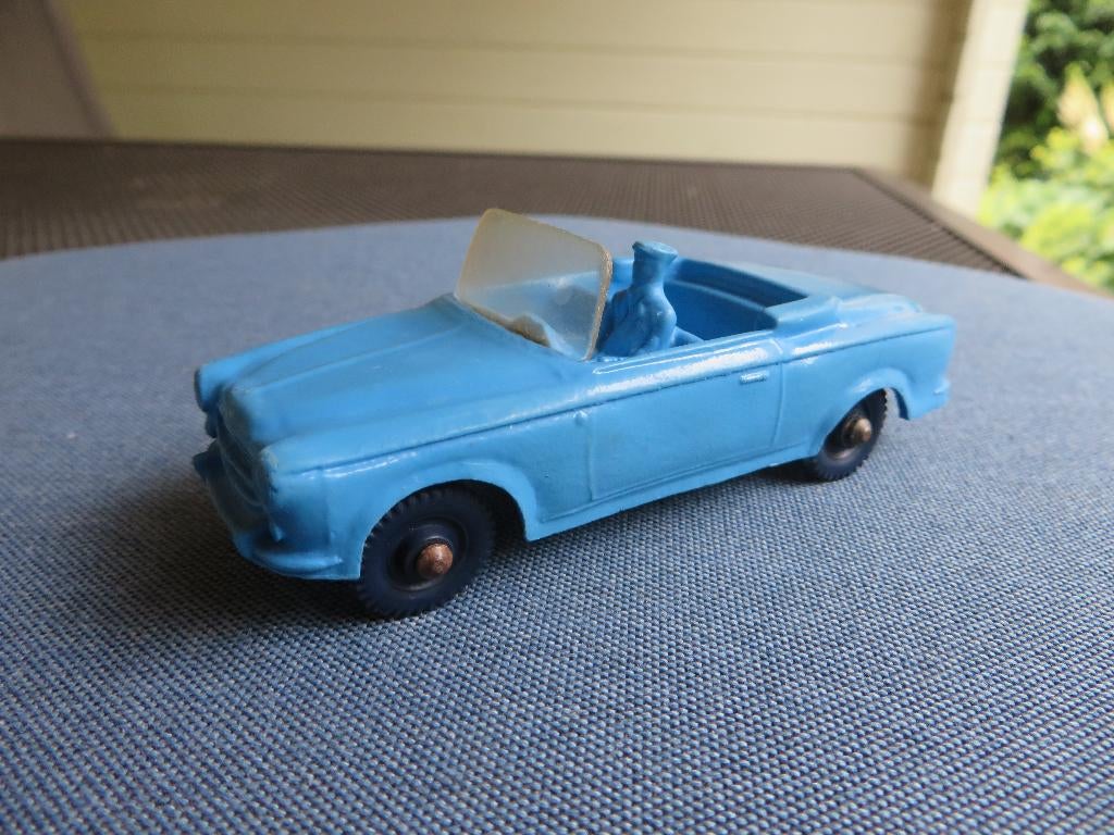 Tomte Laerdal Peugeot 403 Cabriolet blauw   1:43, Ophalen of Verzenden, Gebruikt, Auto, Overige merken