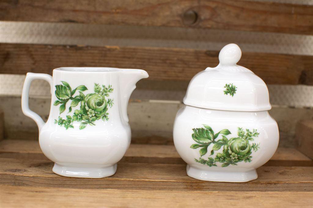 Seltmann Weiden bavaria Suiker en Melkkannetje 39118, Gebruikt, Ophalen of Verzenden, Bord(en), Wedgwood