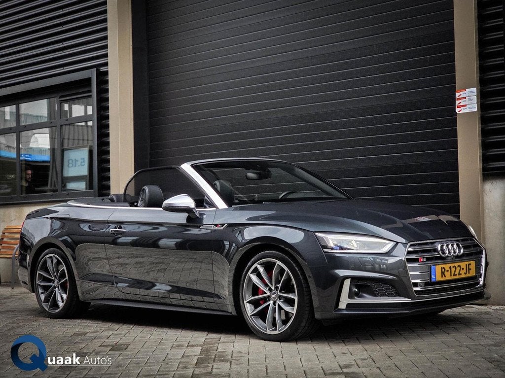 Audi S5 Cabrio 3.0 TFSI Quattro | MASSAGE | RS-ZETELS | B&O, Gebruikt, Euro 6, 2995 cc, Cabriolet