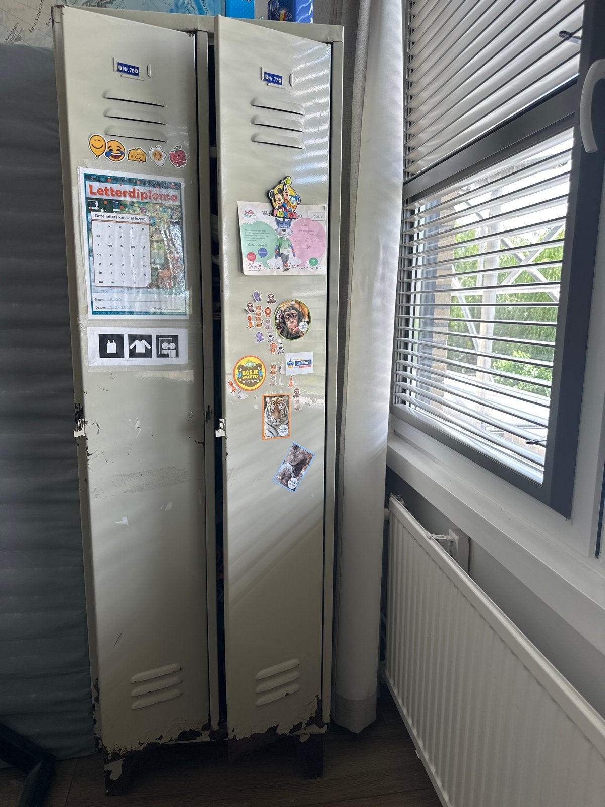 Leuke locker, opknapper, 180x60x50 cm, Ophalen of Verzenden, Gebruikt