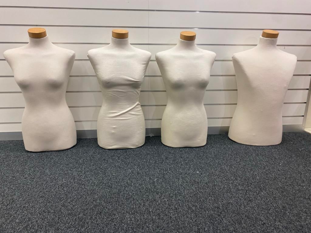 Etalagepoppen torso's - set van 4, Ophalen
