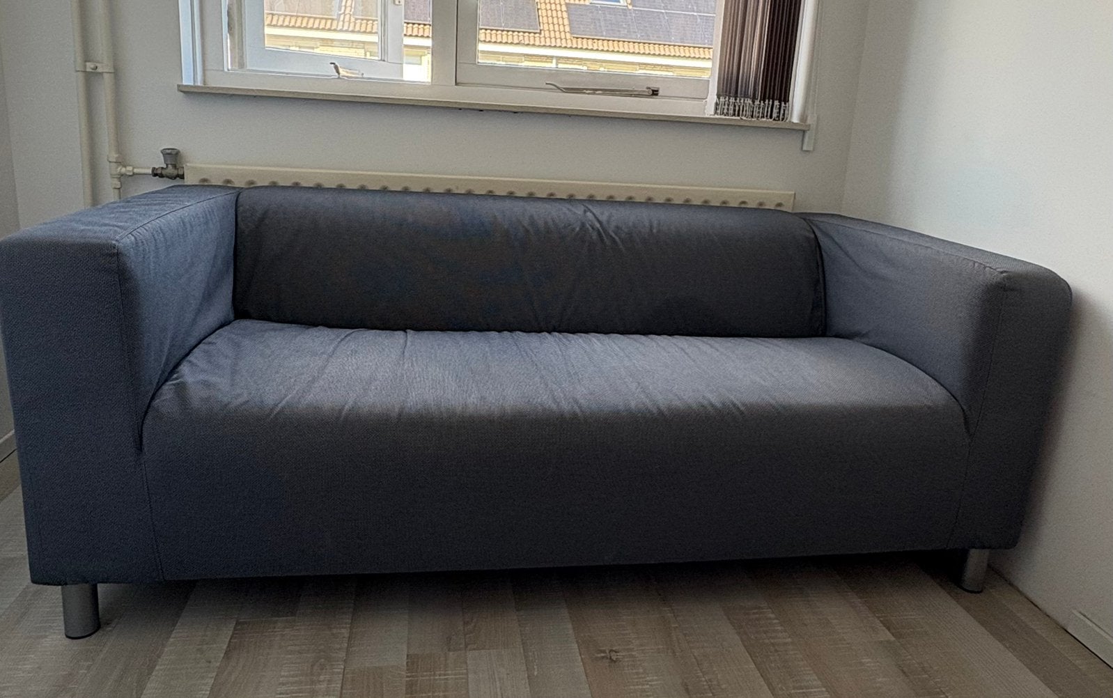 IKEA Klippan 2-zitsbank + gloednieuwe hoes, Ophalen, 150 tot 200 cm, Tweepersoons, 75 tot 100 cm