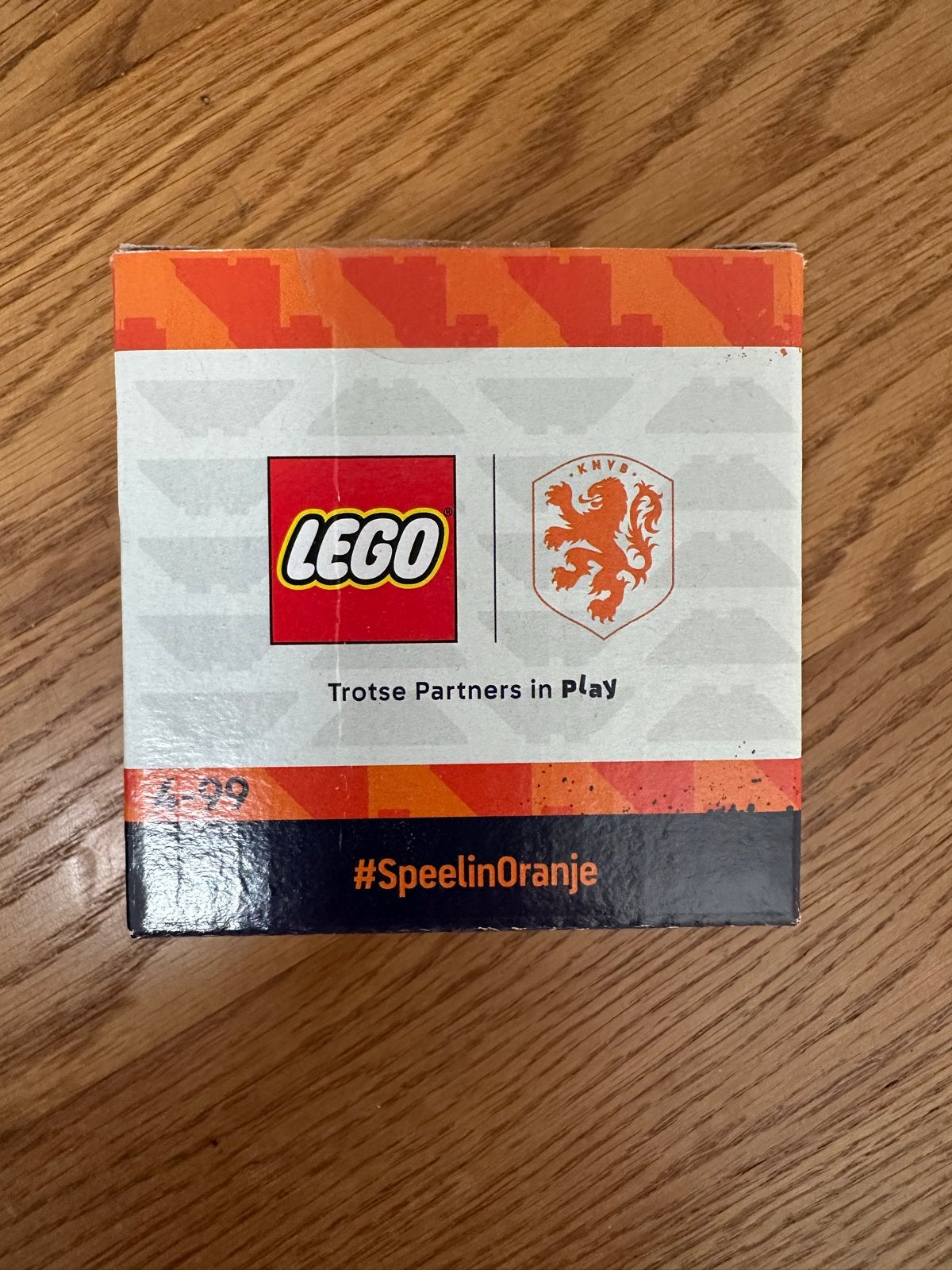 Lego KNVB #SpeelinOranje doosje - Troste Partners in Play, Overige thema's, Lego, Overige typen, Nieuw