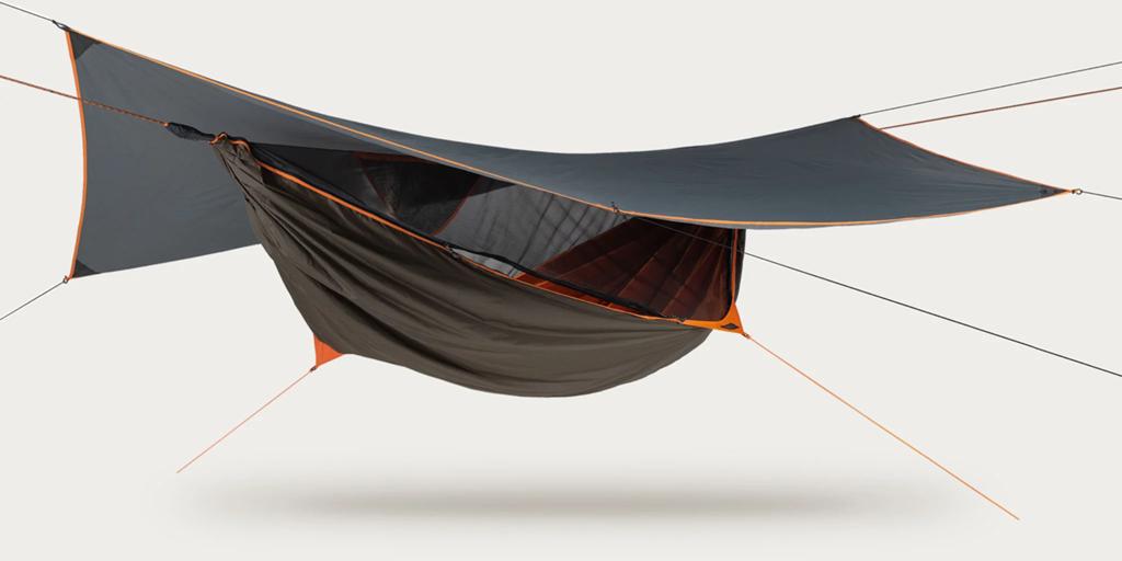 Hennessy Hammock Survivorman XL 4 season zip XL, Caravans en Kamperen, Ophalen of Verzenden, Zo goed als nieuw, Tot en met 2