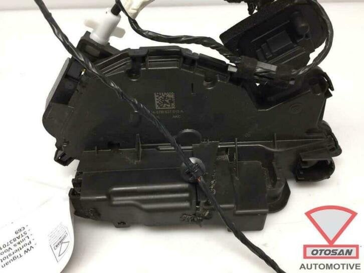 vw tiguan 5na vag portierslot deurslot links voor 5ta837015a, Gebruikt, Volkswagen, Volkswagen AG, Voor