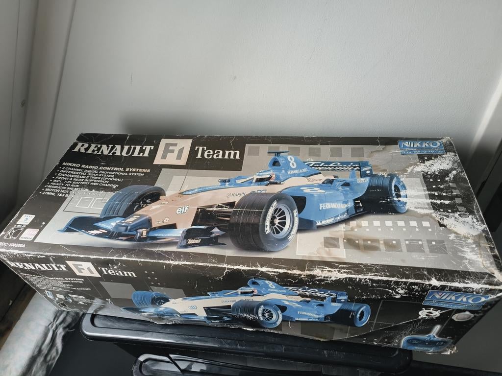 Nikko Renault F1 Team RC Auto Fernando Alonso, Overige merken, Gebruikt, Auto, 1:32 tot 1:50