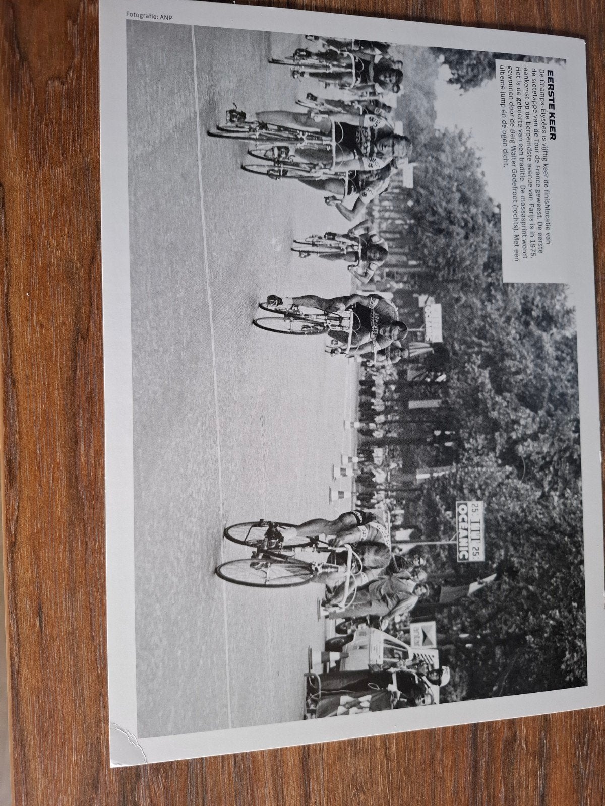 Zwart-wit foto's wielrennen - Tour de France, Ophalen of Verzenden, Nieuw