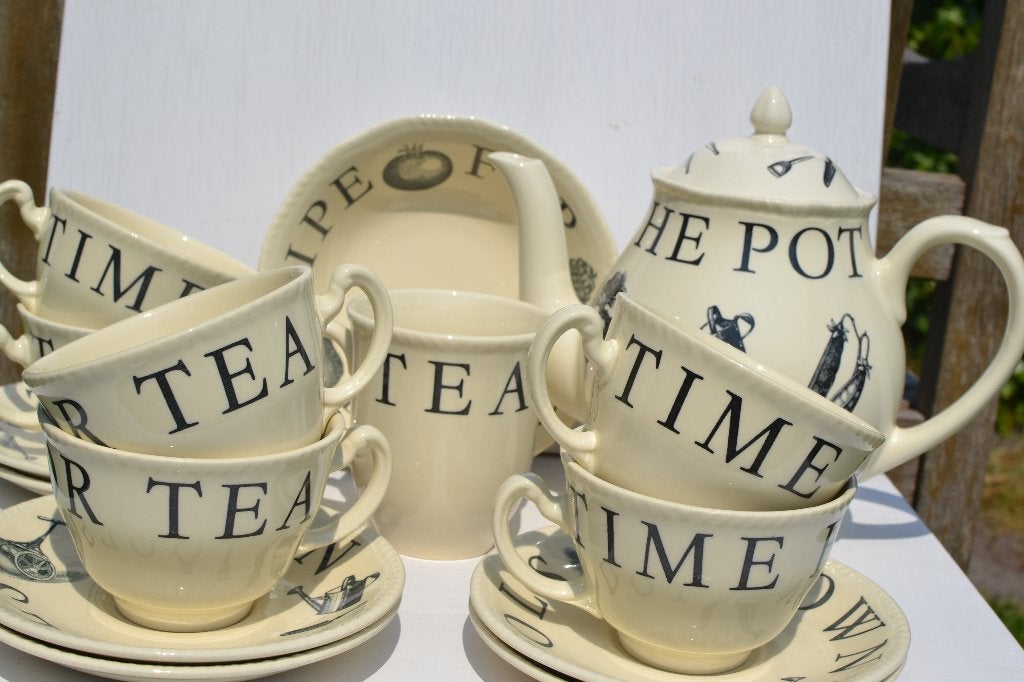 Engels Country Tea Time Wood & Sons Kitchen Garden servies, Huis en Inrichting, Keuken | Servies, Overige materialen, N, Ophalen of Verzenden