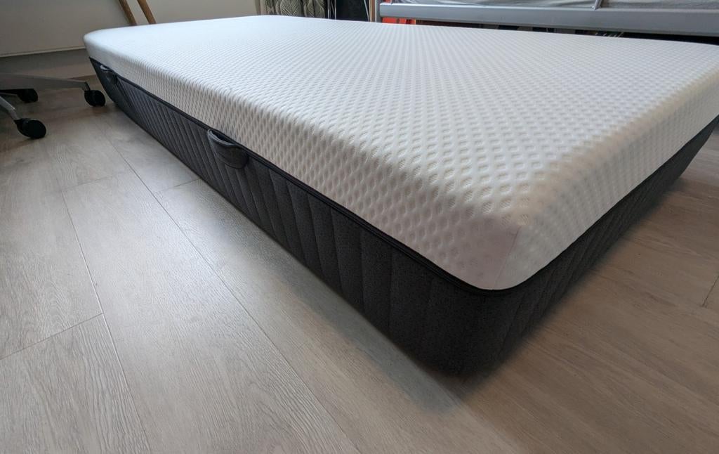 Springveermatras 90x200 GOLD S45 DREAMZONE, Ophalen, Zo goed als nieuw, Eenpersoons, 90 cm