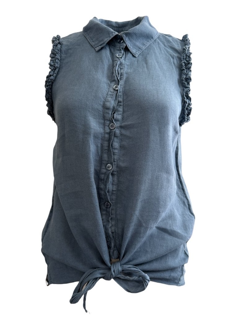 Nukus top S, Maat 38/40 (M), Blauw, Ophalen of Verzenden, Zo goed als nieuw