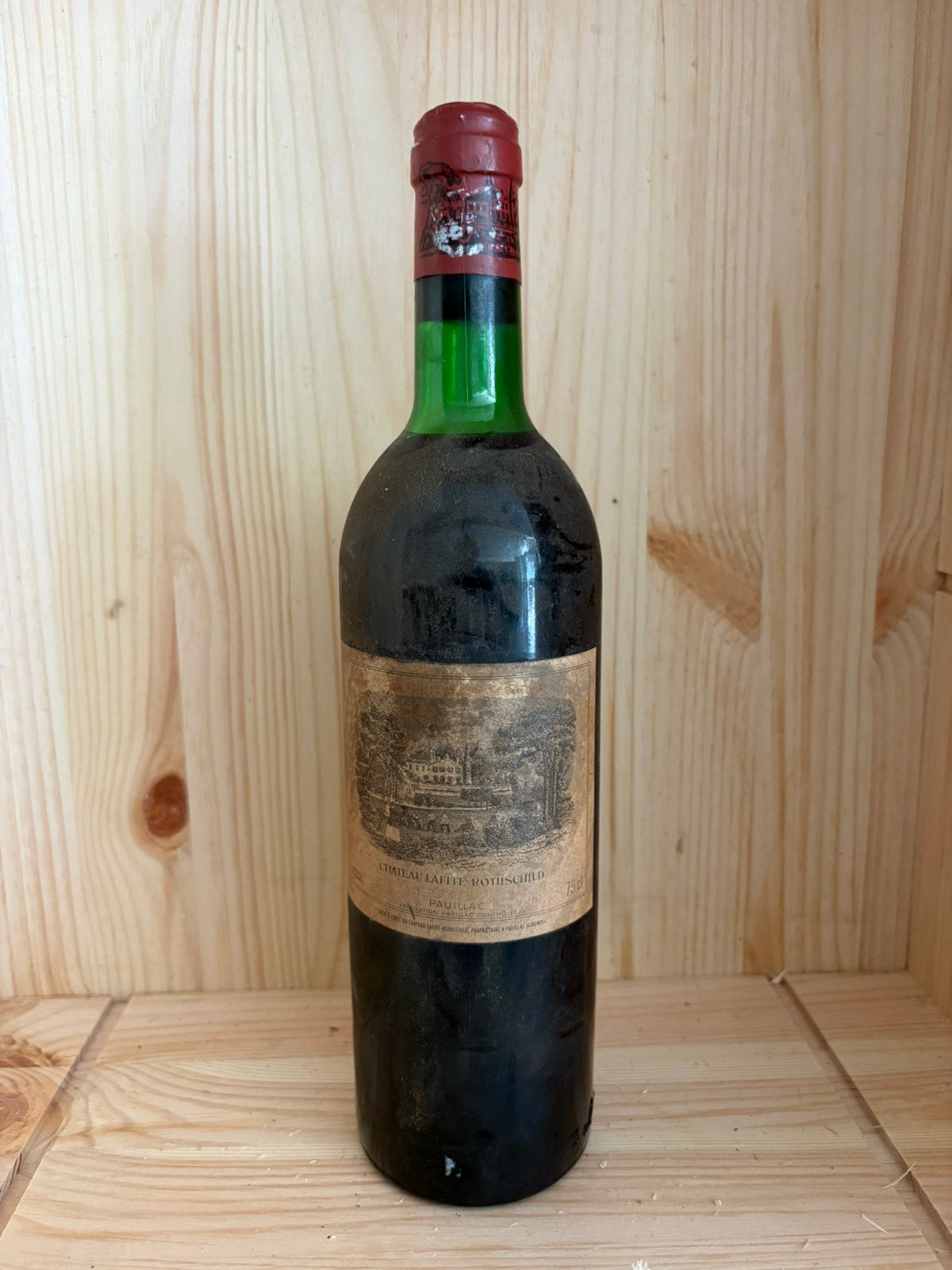Chateau Lafite Rothschild 1979, Ophalen, Zo goed als nieuw, Frankrijk, Rode wijn