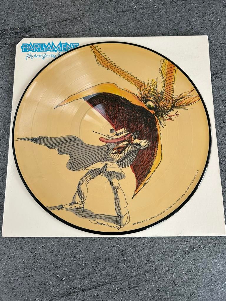 Parliament-motor booty affair picture disc, Ophalen of Verzenden, Gebruikt, 12 inch