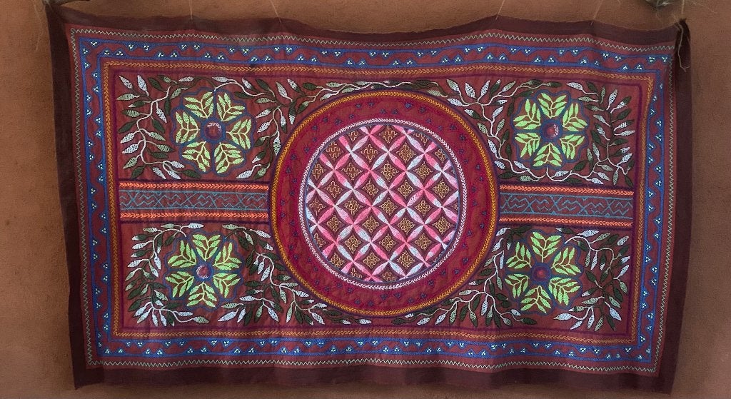 Shipibo altaar/ wandkleed Peru ayahuasca, Ophalen of Verzenden