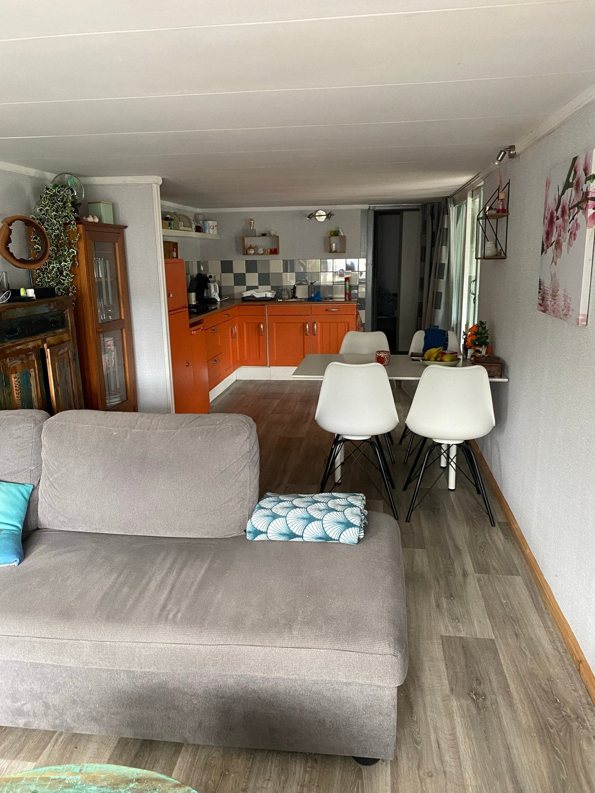 Ruime stacaravan met waranda en tuin, Overige merken, Vast bed, Rondzit, Particulier