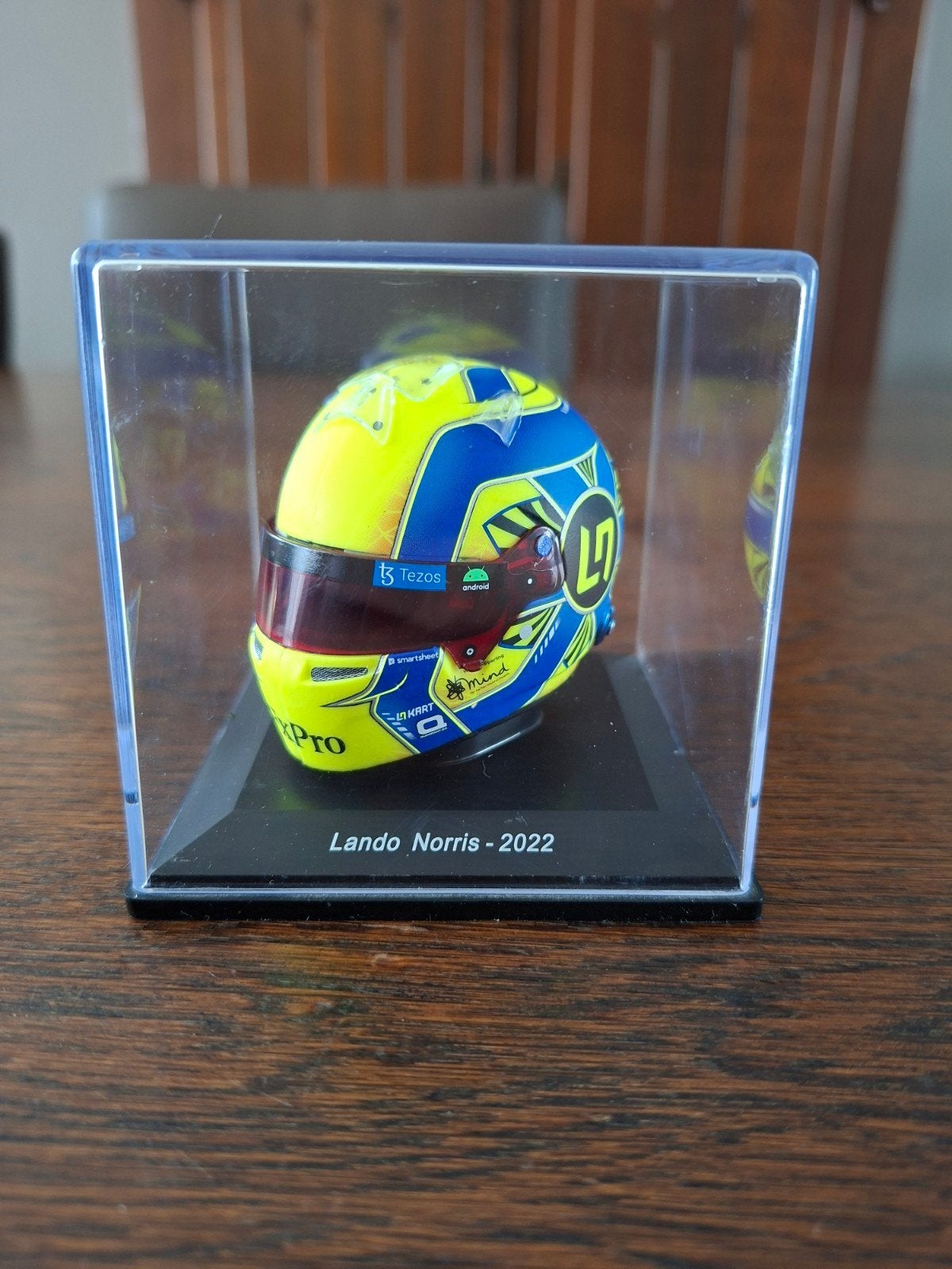 Lando Norris F1 Helm Collectie - 2021, 2022, 2023, Ophalen, Nieuw, Overige typen