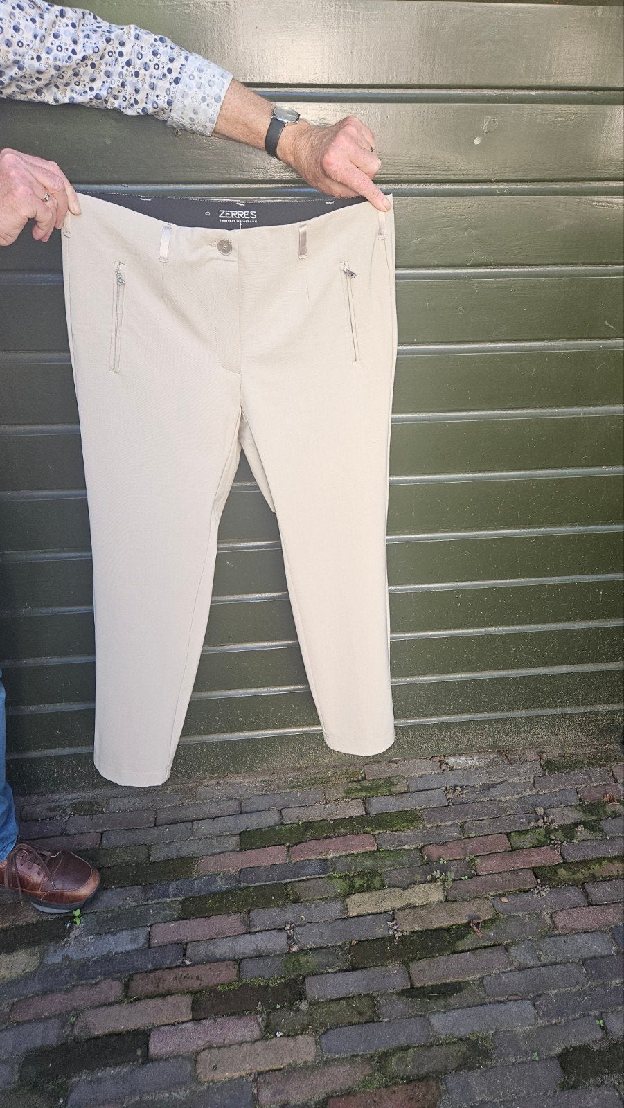 Zerres broek maat 44, Beige, Maat 42/44 (L), Ophalen of Verzenden, Zo goed als nieuw