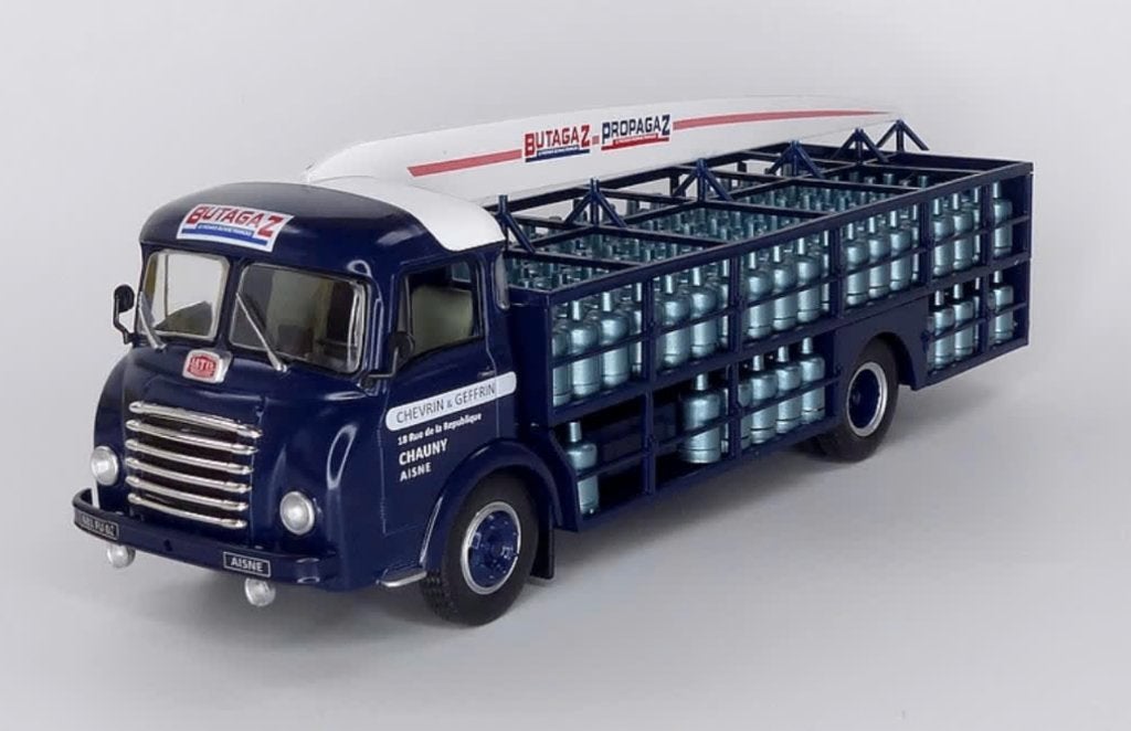 Saviem LATIL H14 A1 B3S BUTAGAZ 1/43 serie Saviem ALTAYA # 6, Verzenden, Nieuw, Bus of Vrachtwagen, Overige merken