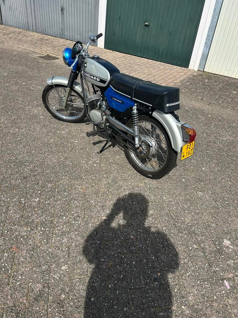 Zeldzame 517-21B Ex-Duitse Zundapp C50 Sport - 1975, Ophalen, Gebruikt, Maximaal 45 km/u, Overige modellen