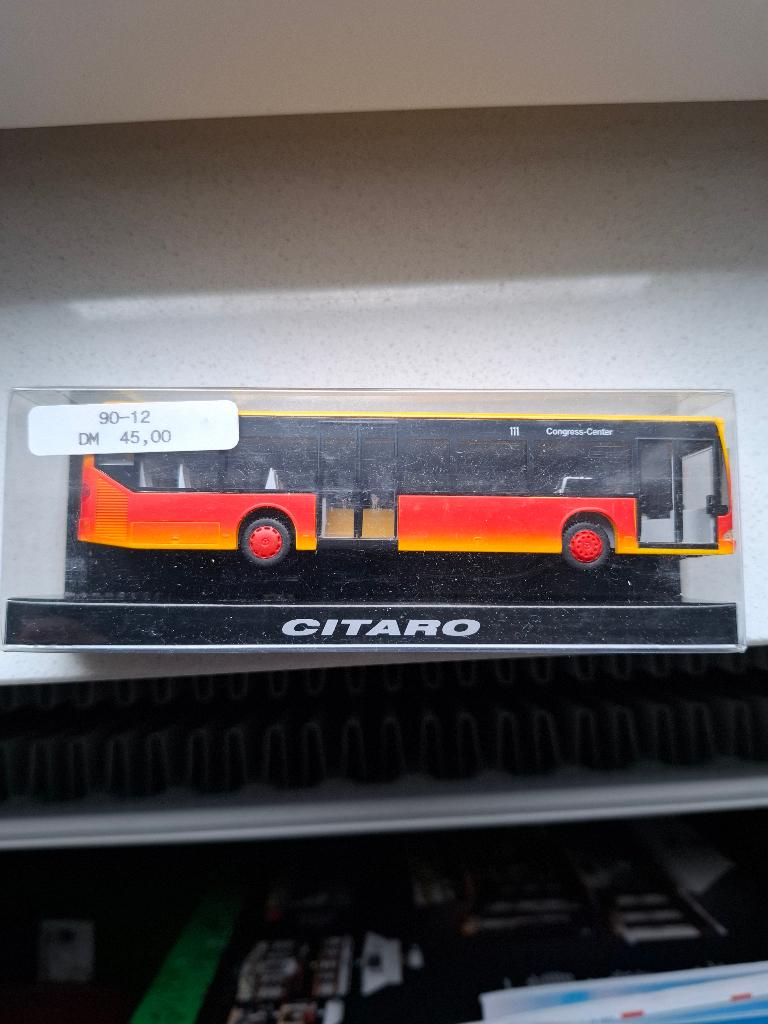 Rietze modelbus Mercedes Citaro demo, Hobby en Vrije tijd, Ophalen of Verzenden, Zo goed als nieuw, Bus of Vrachtwagen, Rietze