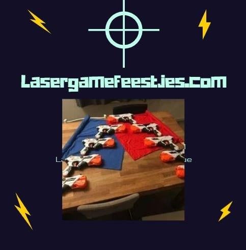 lasergame set huren, Ophalen, Zo goed als nieuw, Verjaardag