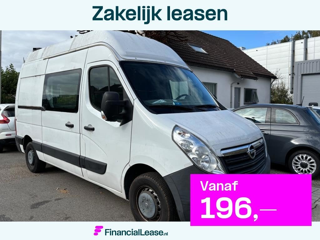 Opel Movano 2.3 CDTI L2H3 Automaat, 125 pk, 4 cilinders, Origineel Nederlands, 2 stoelen