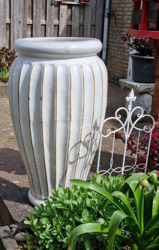 Hoge 87 cm 
 PLANTENBAK TUINVAAS    
 zeer zwaar 72 kilo !, Tuin en Terras, Tuinvazen, Ophalen, Gebruikt