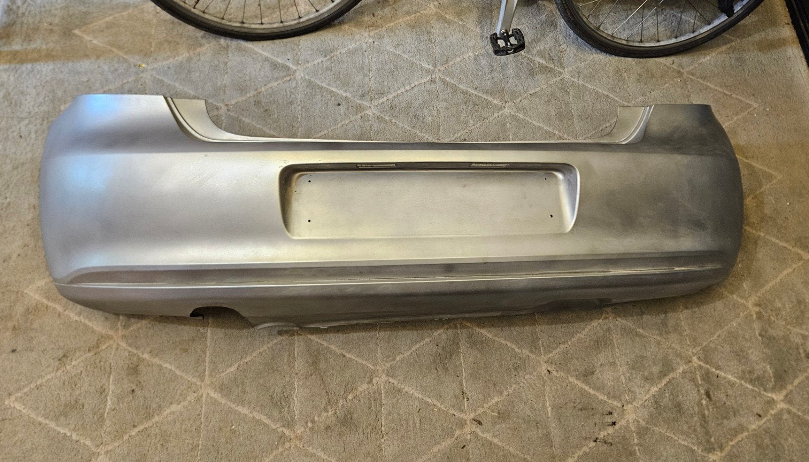 Achterbumper VW Polo 6R 2013 1.2 TSI Bluemotion, Ophalen, Gebruikt, Volkswagen, Achter
