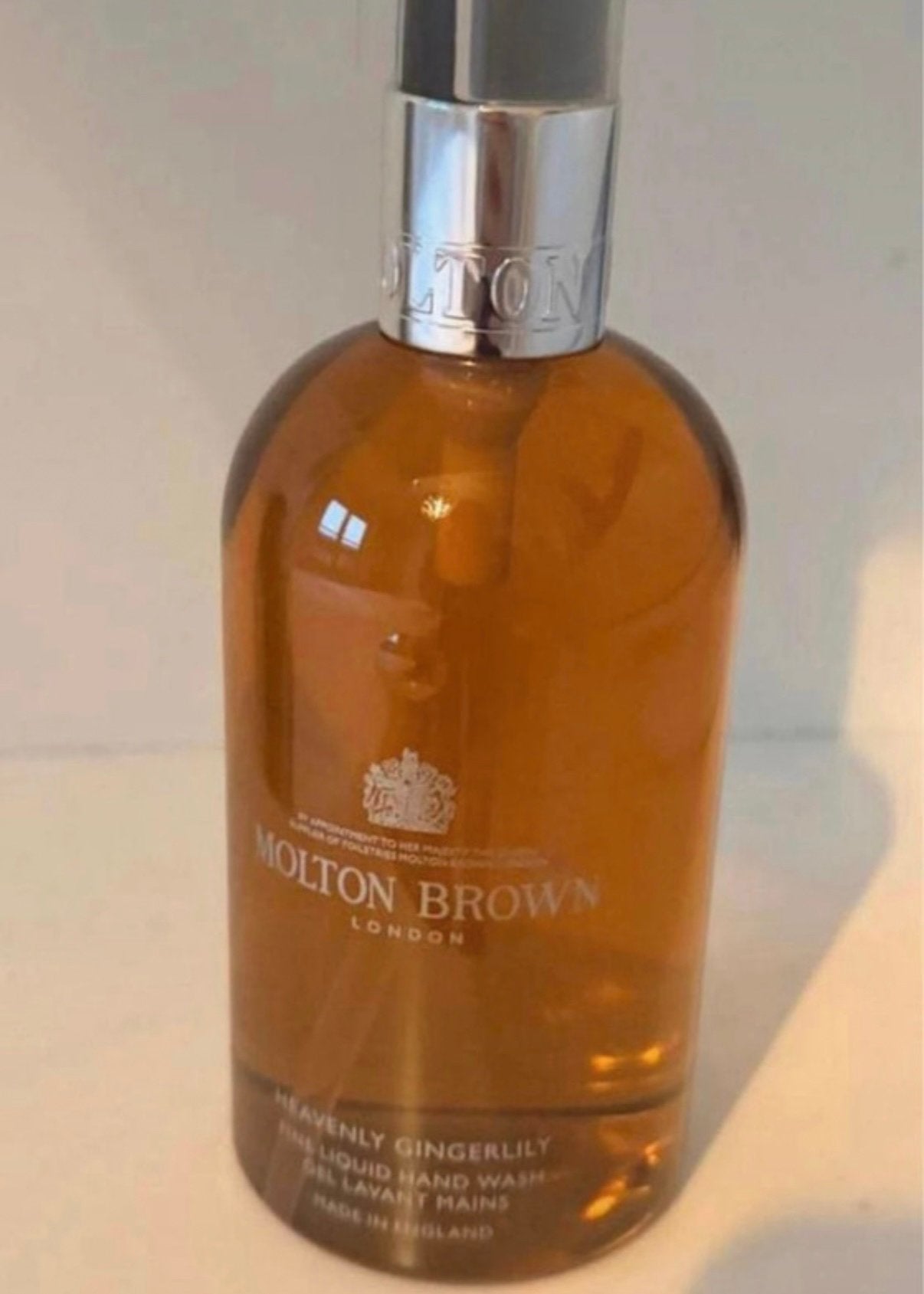 Nieuw: Molton Braun Heavenly Gingerlily handzeep 300 ml, Ophalen of Verzenden, Nieuw, Overige typen