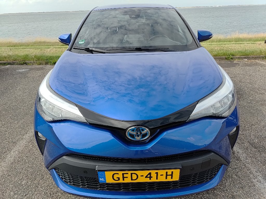 Toyota C-HR 1.8 Hybrid 122pk CVT 2020 Blauw, Stof, 725 kg, 4 cilinders, Blauw