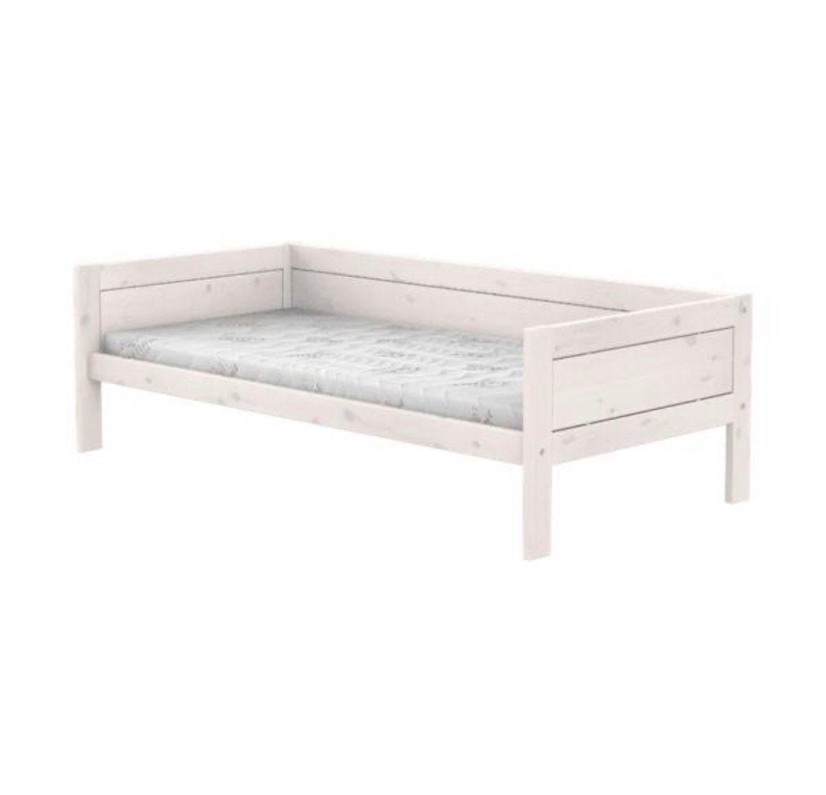 Stoer zwart jongens bed /logeerbed, Ophalen of Verzenden, Zo goed als nieuw