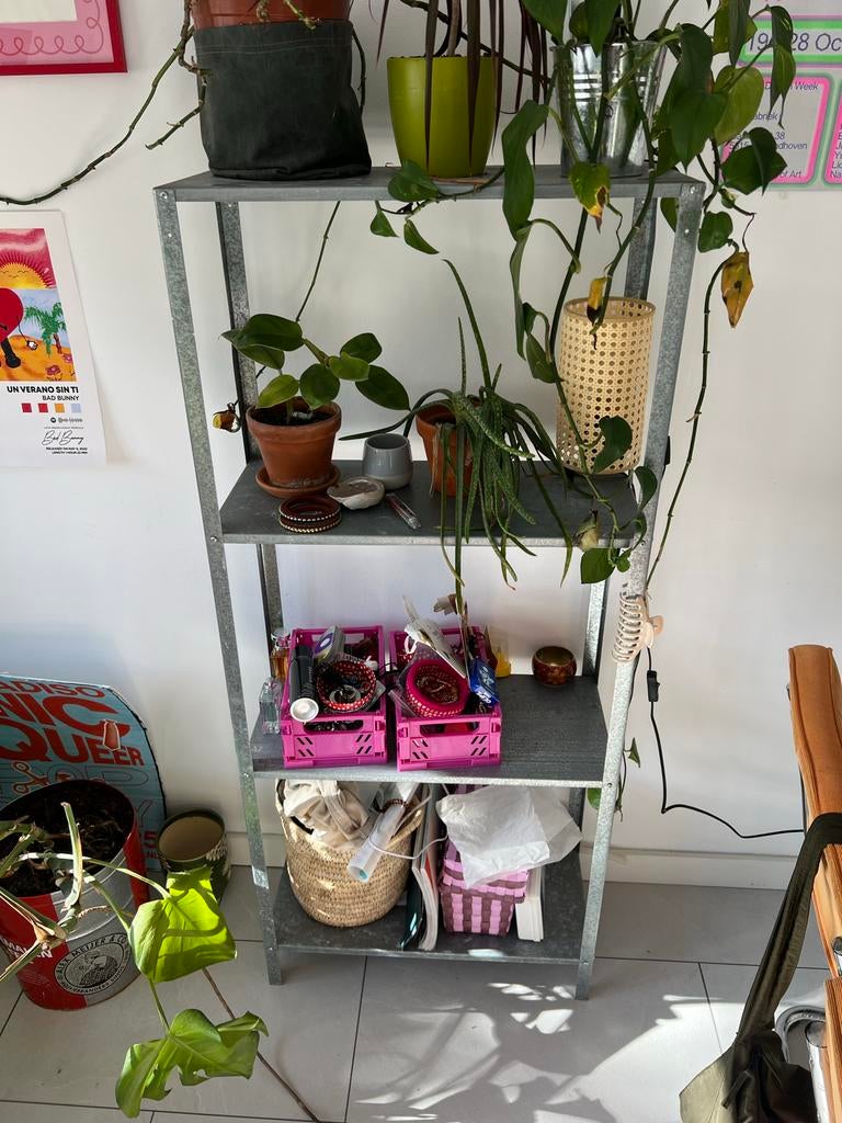 Ikea Hyllis rek voor planten of opslag, Huis en Inrichting, Kasten | Stellingkasten, Ophalen of Verzenden, Gebruikt
