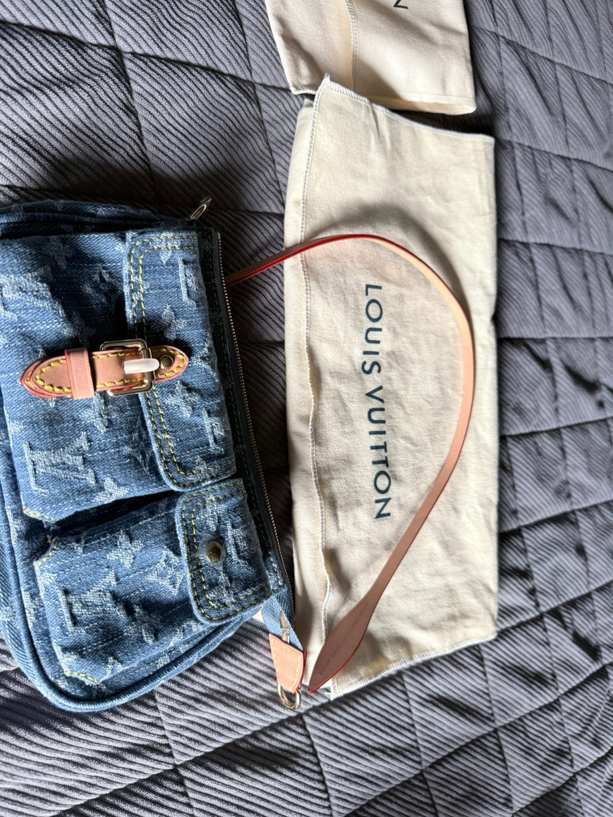 Leuk denim tas, Ophalen of Verzenden, Nieuw, Blauw