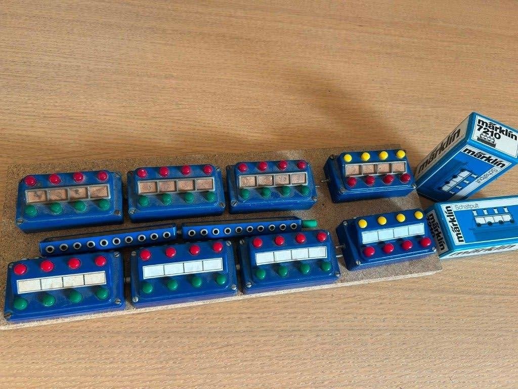 Märklin schakel- en aansluitblokken, Ophalen, Wisselstroom, Gebruikt, Overige typen