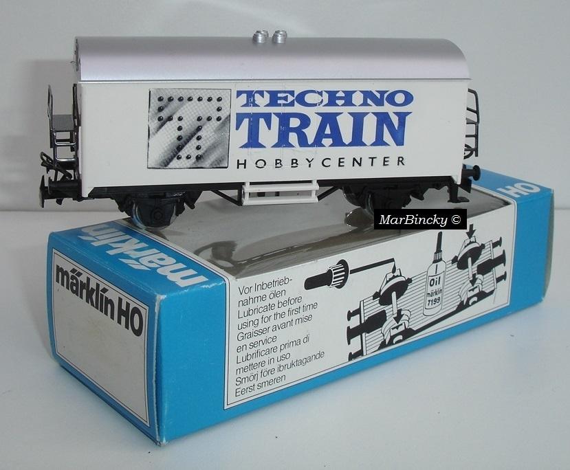 Märklin 4415 Techno Train - Hobby Center Koelwagen NL !, Hobby en Vrije tijd, Modeltreinen | H0, Wisselstroom, Wagon, Ophalen of Verzenden