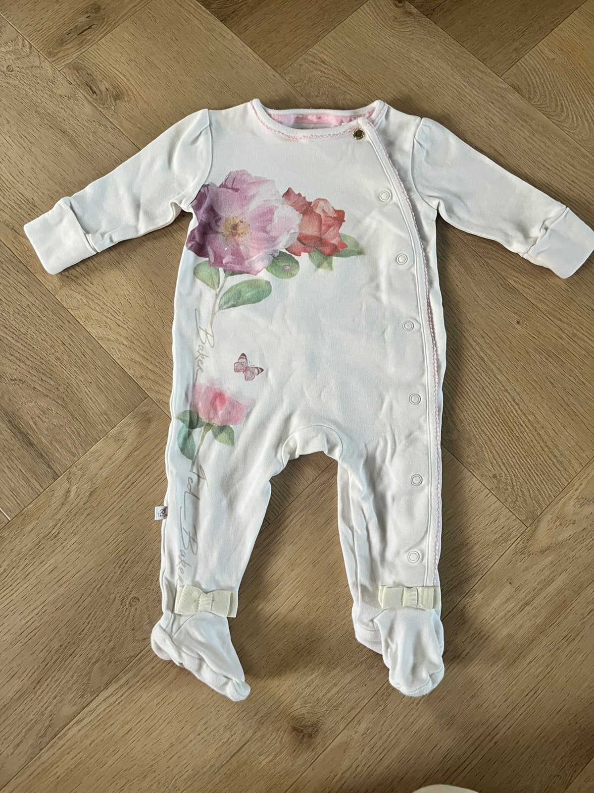 Schattig Ted Baker boxpakje maat 62!, Kinderen en Baby's, Babykleding | Maat 62, Ophalen of Verzenden, Zo goed als nieuw, Meisje