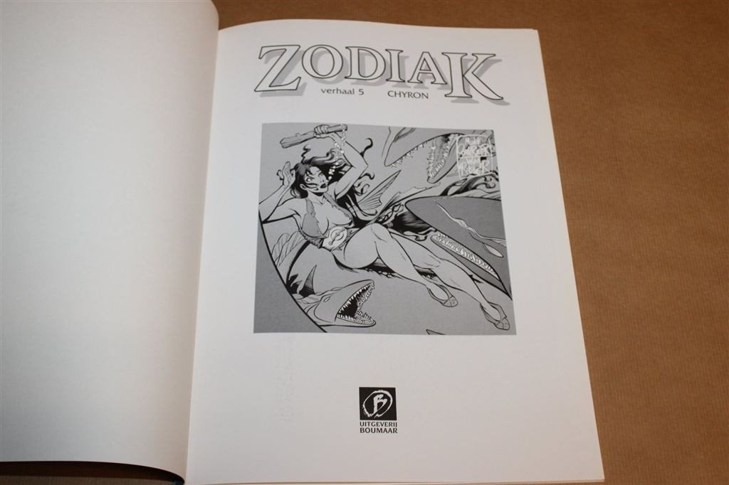 Zodiak 3 — Chyron, Strip van Minck Oosterveer en Ritstier, Eén stripboek, Ophalen of Verzenden, Zo goed als nieuw