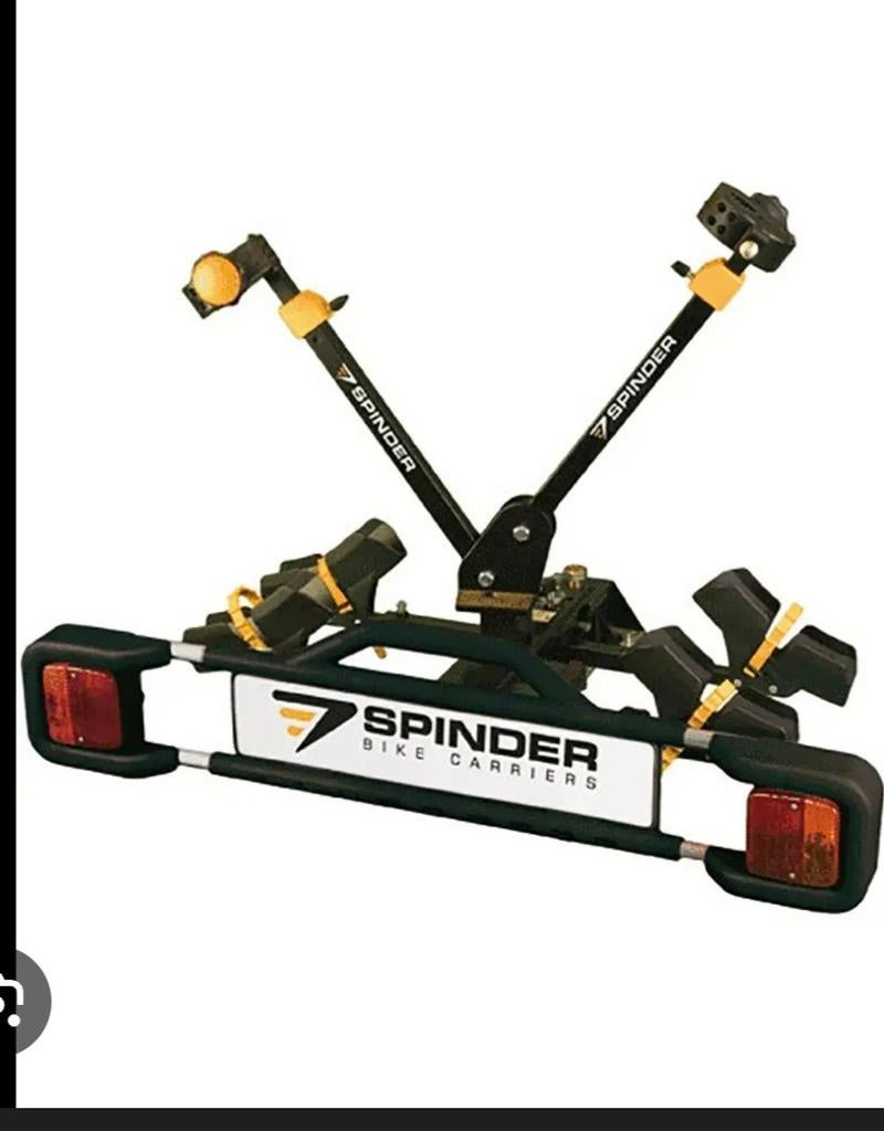 Spinder Hawk fietsendrager voor 2 fietsen, Ophalen, 2 fietsen, Gebruikt, Trekhaakdrager