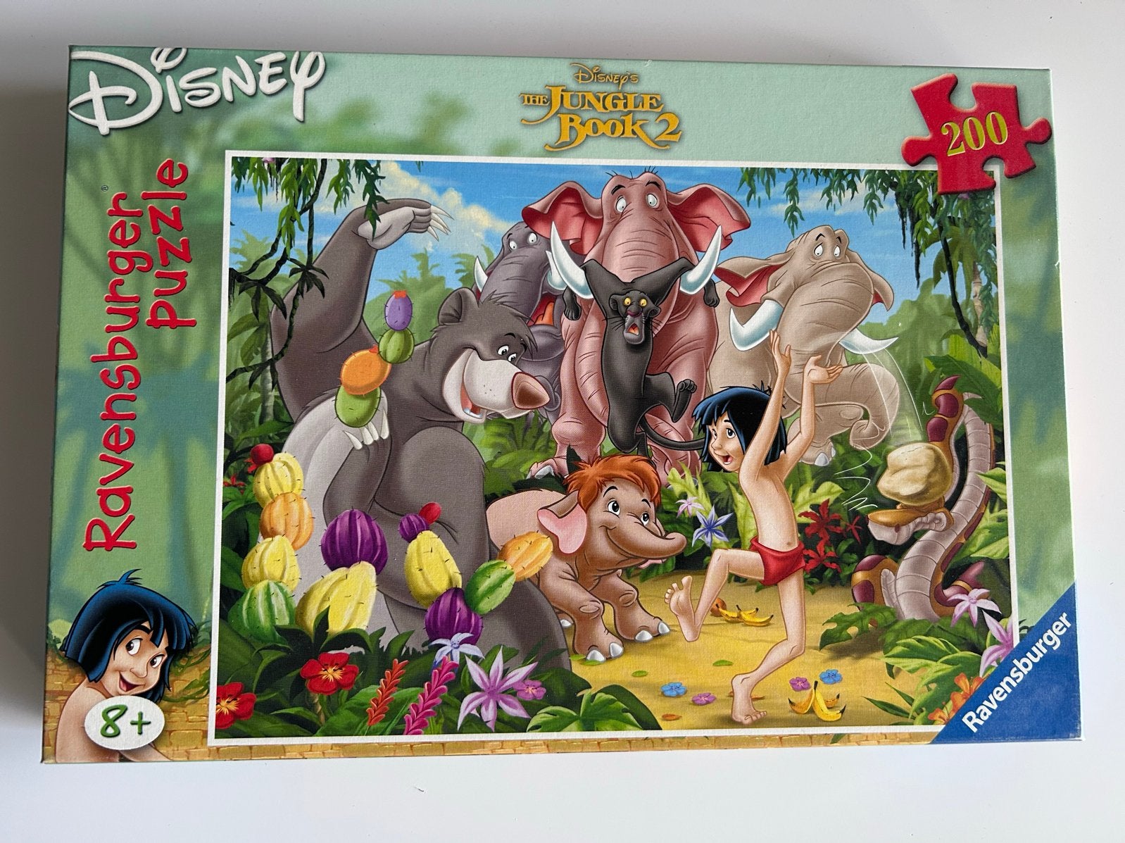 Ravensburger Disney Jungle Boek 2 Puzzel 200 stukjes, Ophalen of Verzenden, Minder dan 500 stukjes, Zo goed als nieuw, Legpuzzel