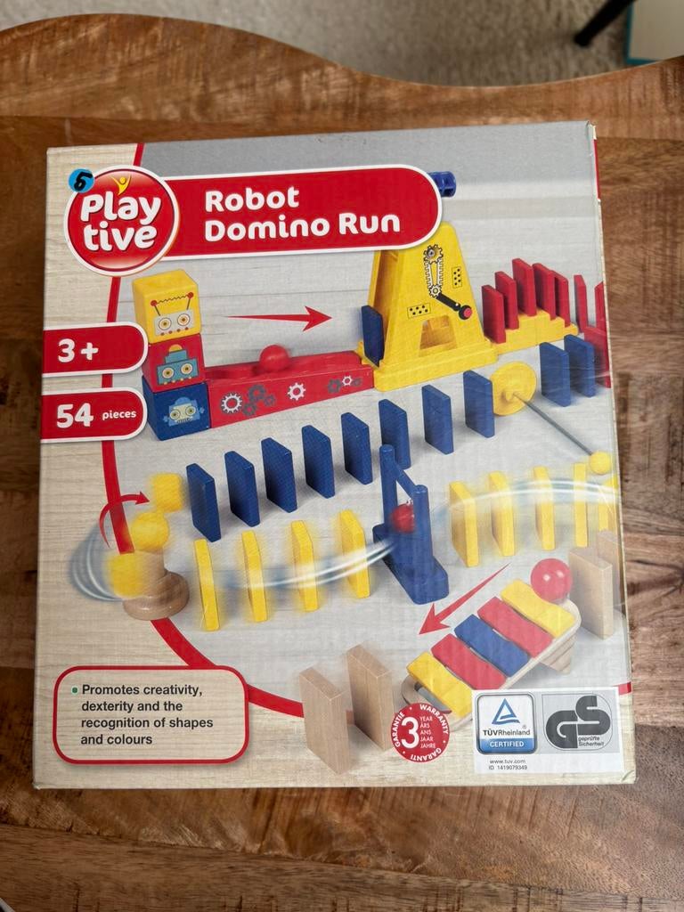 Playtive domino, Ophalen, Zo goed als nieuw