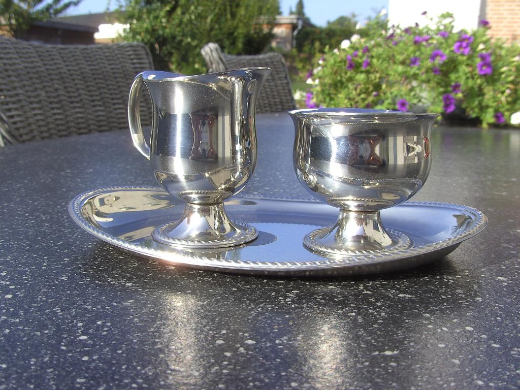 Vintage roomstel Alessi type Alfra, Overige materialen, Gebruikt, Overige typen, Ophalen of Verzenden