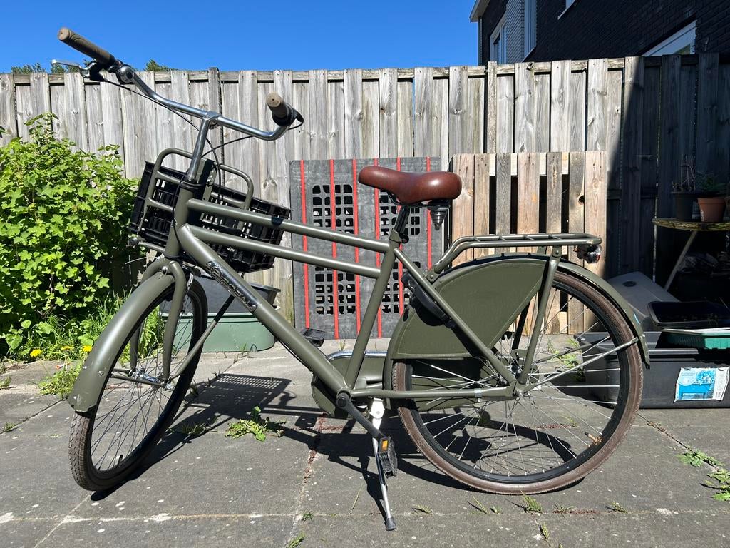 Popal jongens tiener fiets, Terugtraprem, 22 inch, Gebruikt, Versnellingen