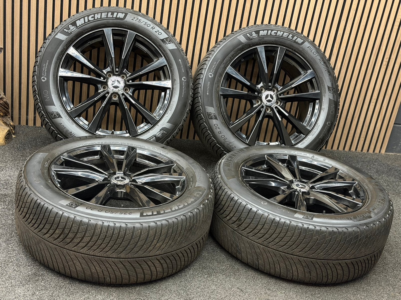 WINTER! 20 inch Rial M12 - MB GLE W167 5x112 Michelin MO ‘24, Ophalen, ., 275 mm, Banden en Velgen