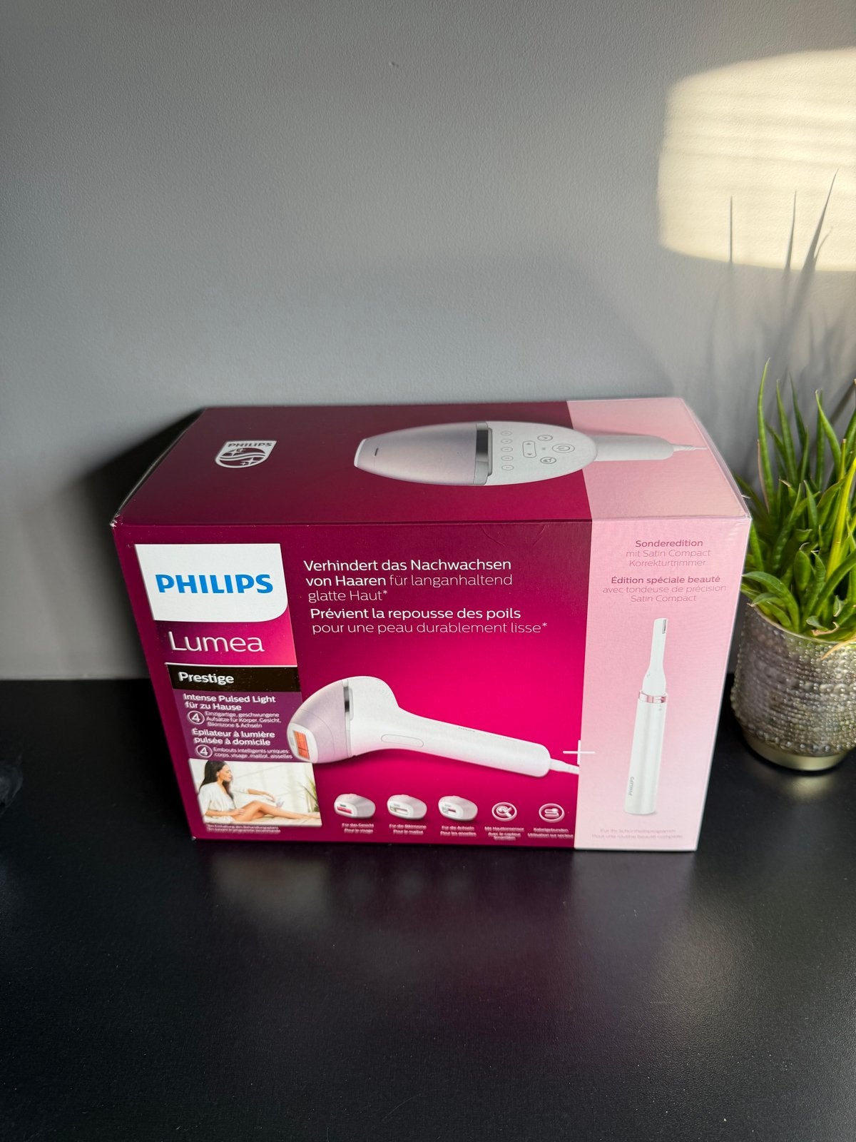 Philips Lumea Prestige IPL - Nieuw in doos + precisietondeus, Ophalen of Verzenden, Nieuw, Scheren en Epileren
