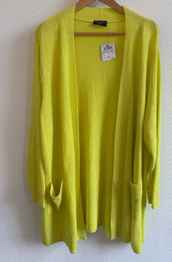 Via Appia Due geel vest maat 48, Verzenden, Nieuw, Maat 46/48 (XL) of groter, Geel