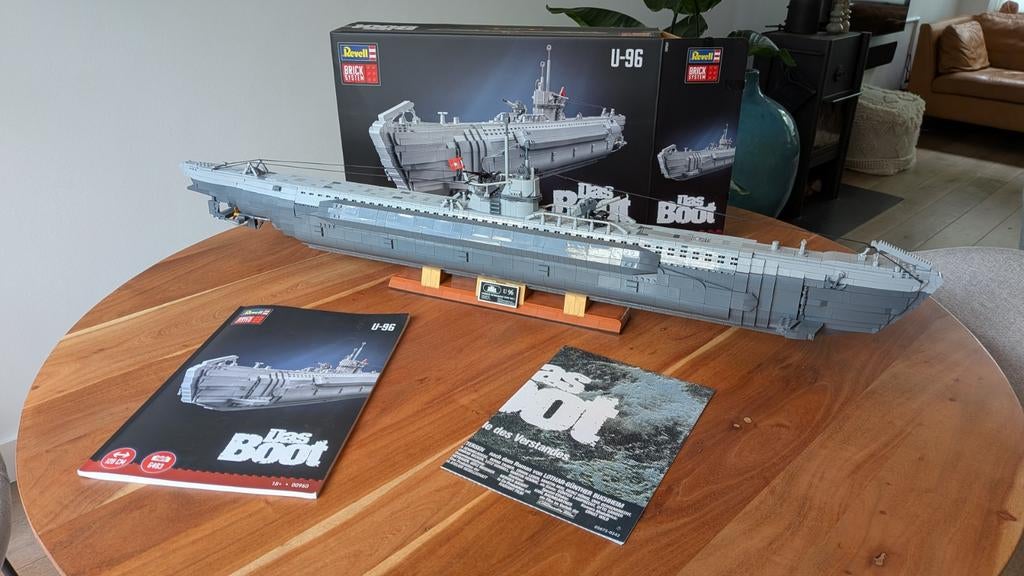 Revell Brick System Das Boot U-96 Modelbouw Lego Compatible, Hobby en Vrije tijd, Modelbouw | Boten en Schepen, Ophalen, Zo goed als nieuw