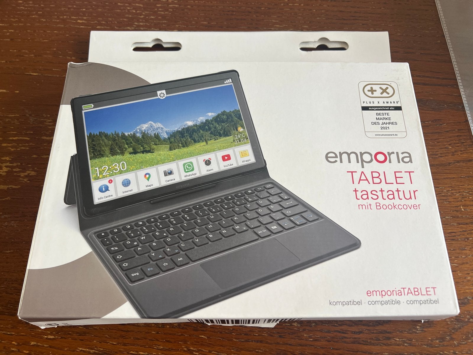 Emporia Tablet Toetsenbord Bookcover - Nieuw, Ophalen of Verzenden, Nieuw, 16 GB